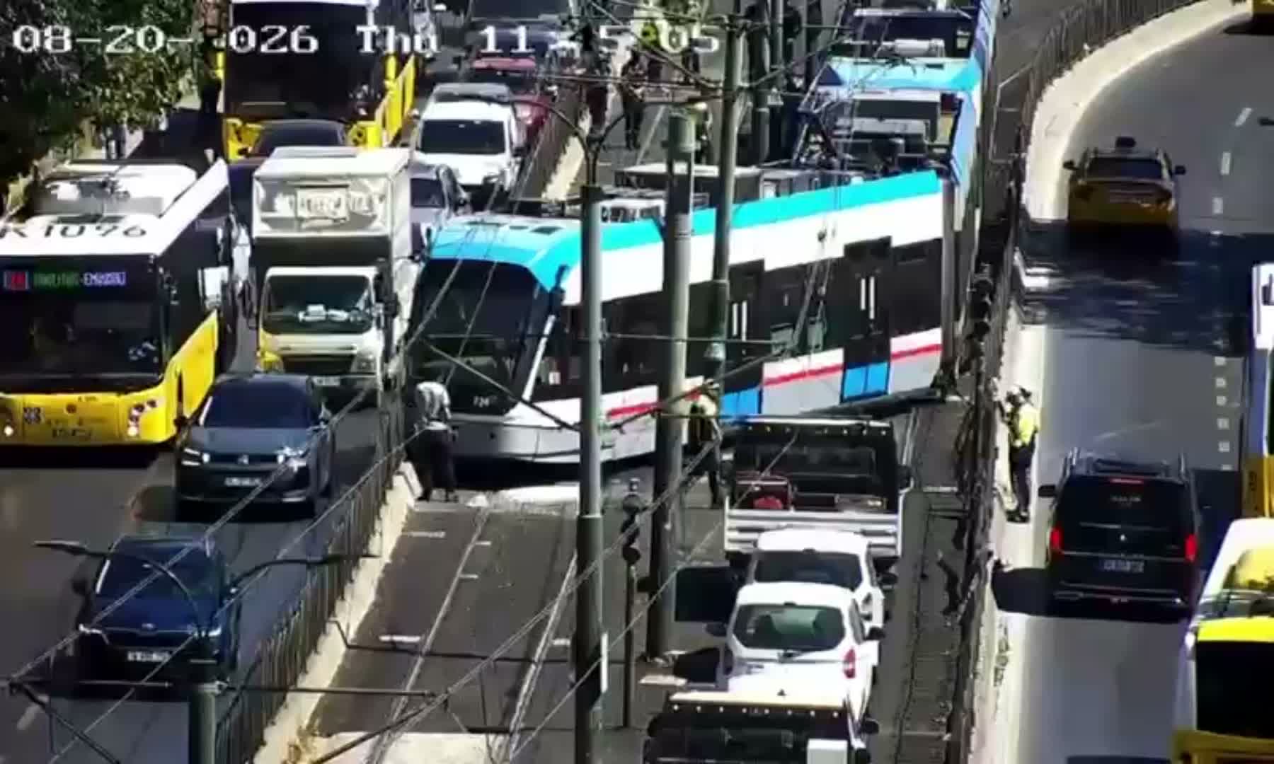 tramvay arıza